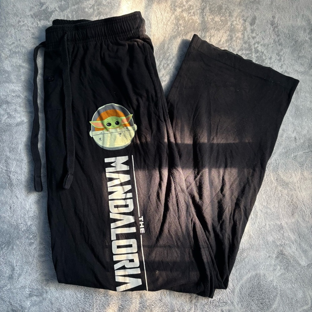 Star Wars Black Mandalorian Joggers
